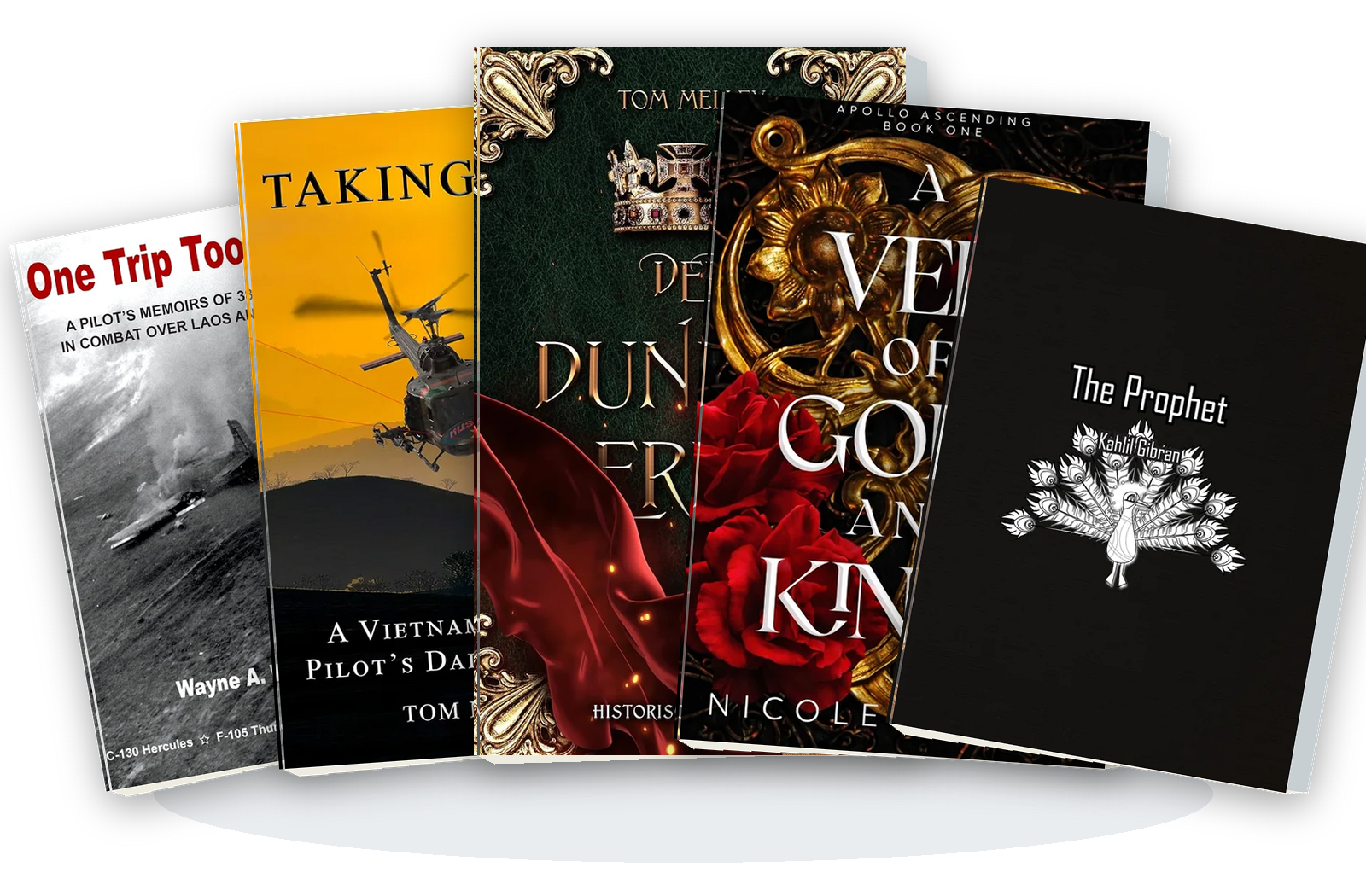 A collection of real published books